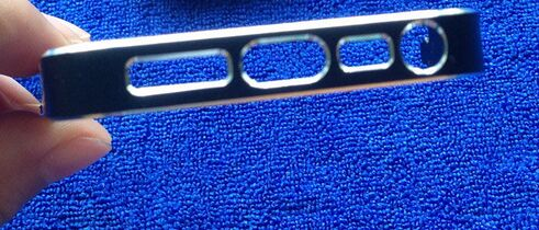 铝件斜边高光处理